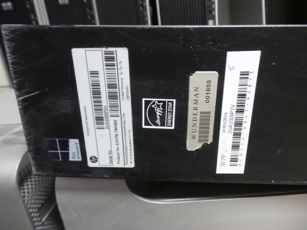 Lote 011 - 2 Workstation HP Z220 SFF - Imagen 3