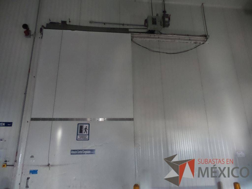 Lote 050 - Puerta para cámara fría, automatizada, no funciona sistema eléctrico