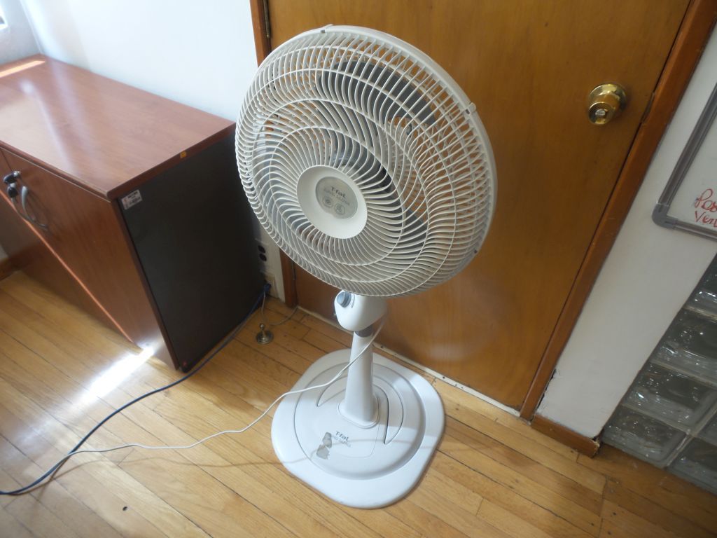 Lote 061 - 2 Ventiladores de pie color blanco marca T-fal, 3 velocidades (copia) - Imagen 3