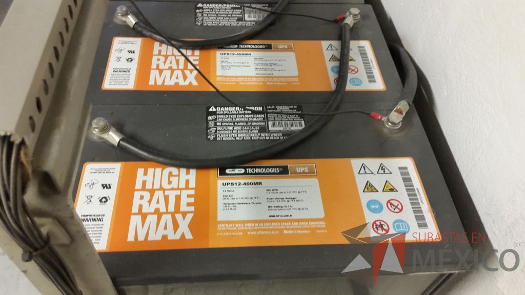 Lote 011 - UPS con Banco de baterias marca SIEMENS, modelo 5230, capacidad 30 KVA - Imagen 9