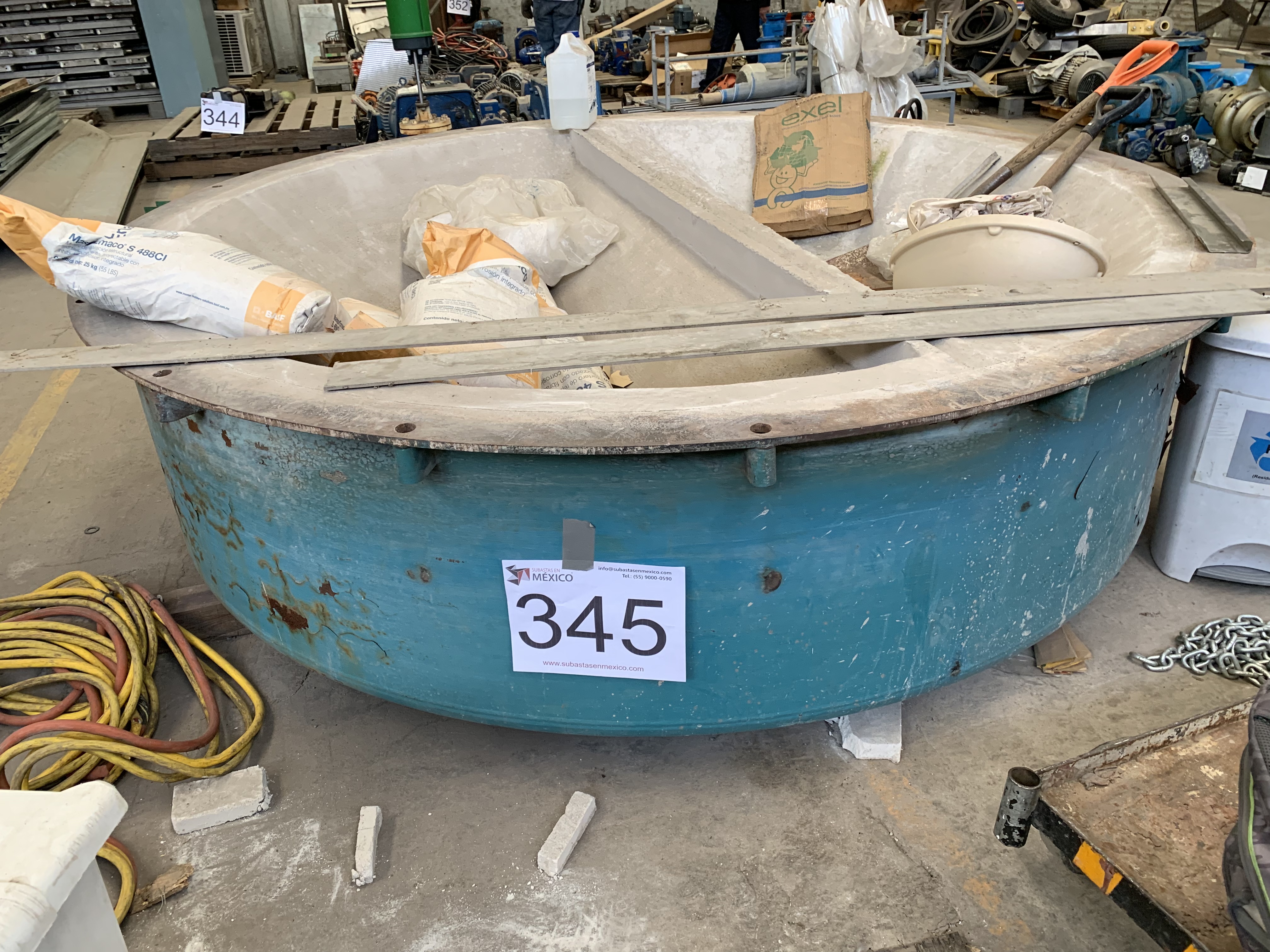 Lote 345 - Soplador para planta de agua residual reparado