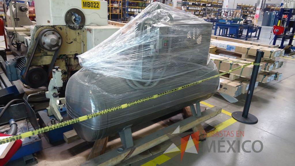 Lote 003 - Compresor de aire 220 VCA 5HP - Imagen 2