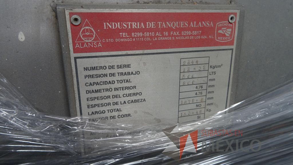 Lote 003 - Compresor de aire 220 VCA 5HP - Imagen 5