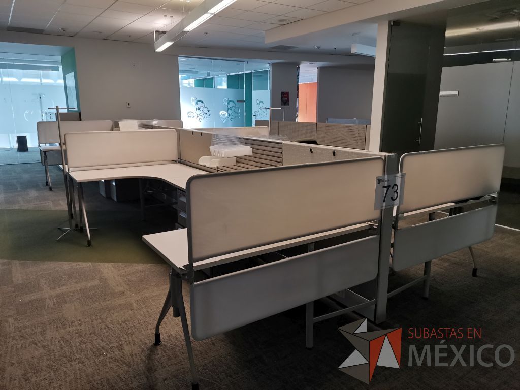 Lote 073 - Estación de trabajo para 8 personas y 2 Mesas en forma de gota - Imagen 16