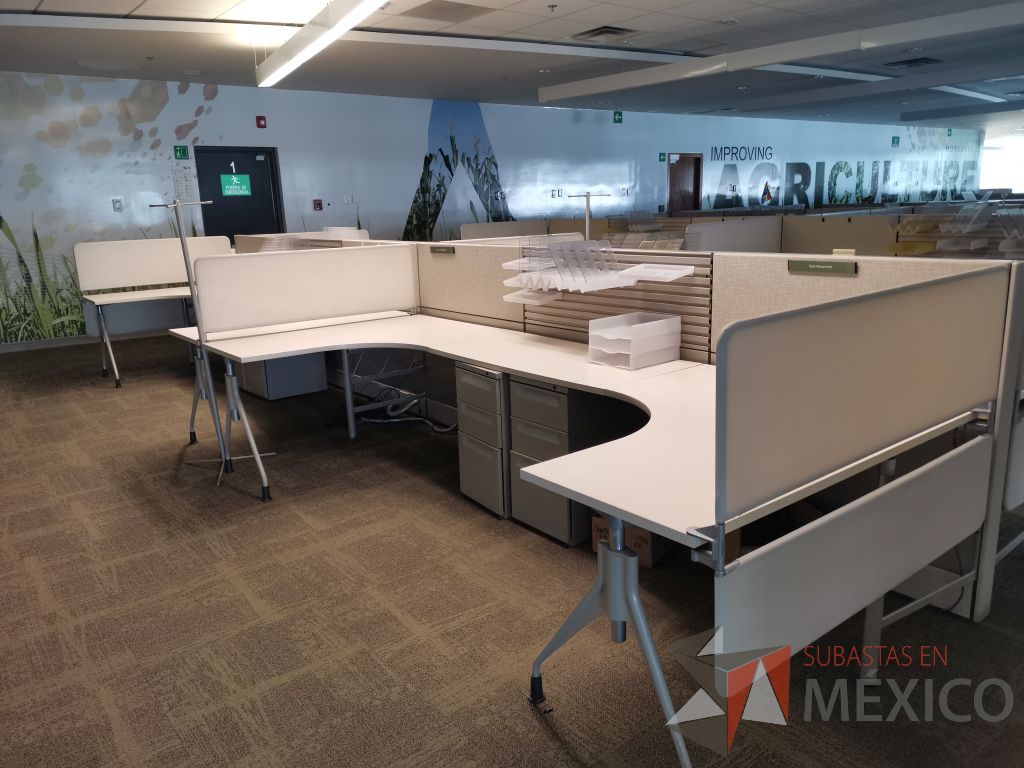 Lote 073 - Estación de trabajo para 8 personas y 2 Mesas en forma de gota - Imagen 19