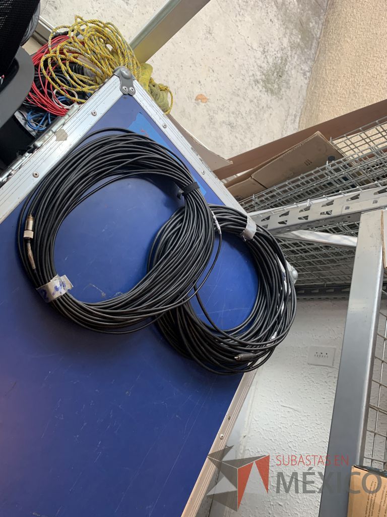 Lote 115 - 6 cables genericos RCA macho a macho, 1 de 2 machos a 2 machos, 1 de 3 machos a 3 machos - Imagen 7
