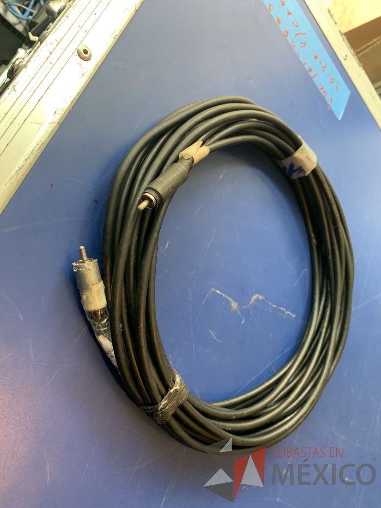 Lote 115 - 6 cables genericos RCA macho a macho, 1 de 2 machos a 2 machos, 1 de 3 machos a 3 machos - Imagen 10