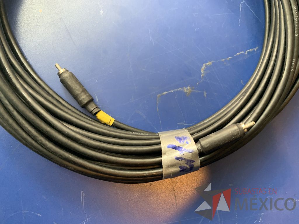 Lote 115 - 6 cables genericos RCA macho a macho, 1 de 2 machos a 2 machos, 1 de 3 machos a 3 machos - Imagen 13