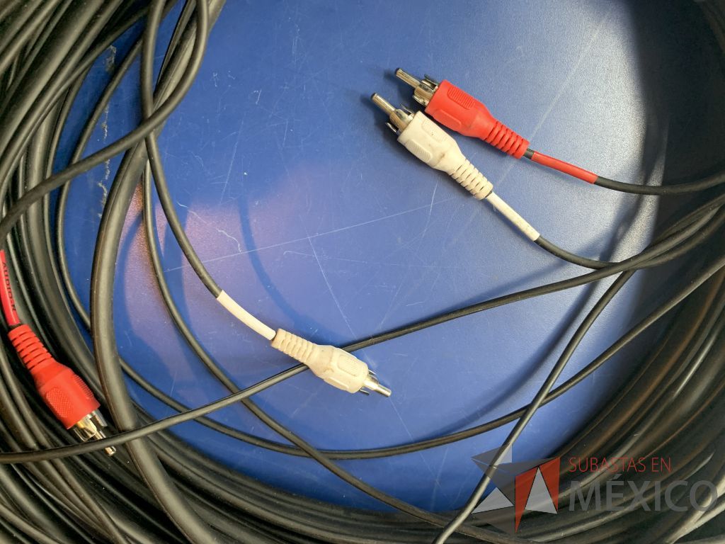 Lote 116 - 62 cables genericos RCA a varias terminales y varias medidas - Imagen 5