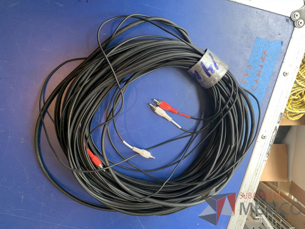 Lote 116 - 62 cables genericos RCA a varias terminales y varias medidas - Imagen 6