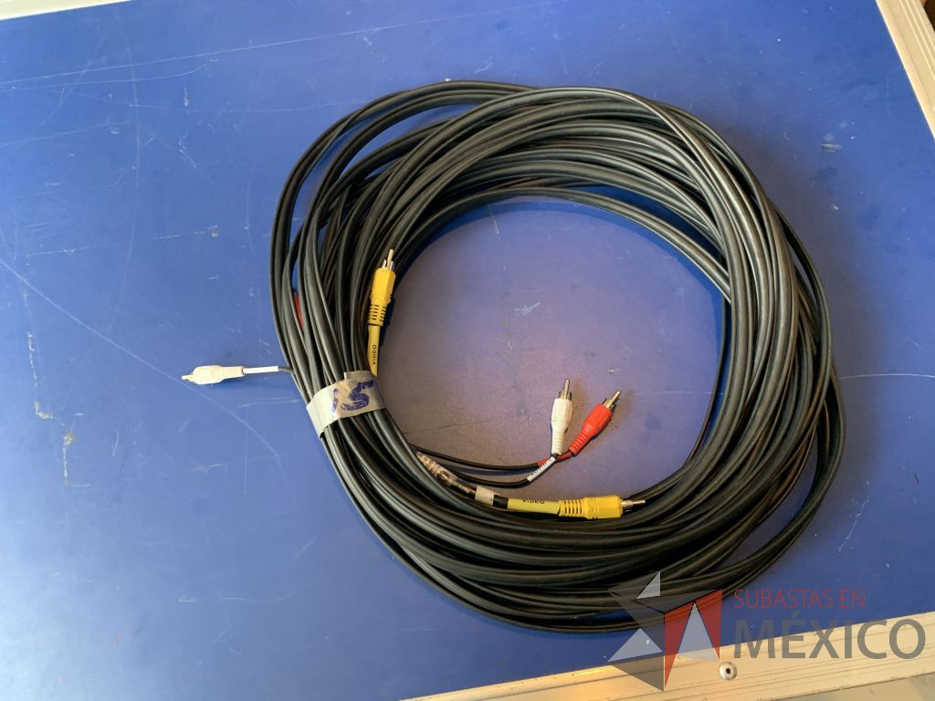 Lote 116 - 62 cables genericos RCA a varias terminales y varias medidas - Imagen 9
