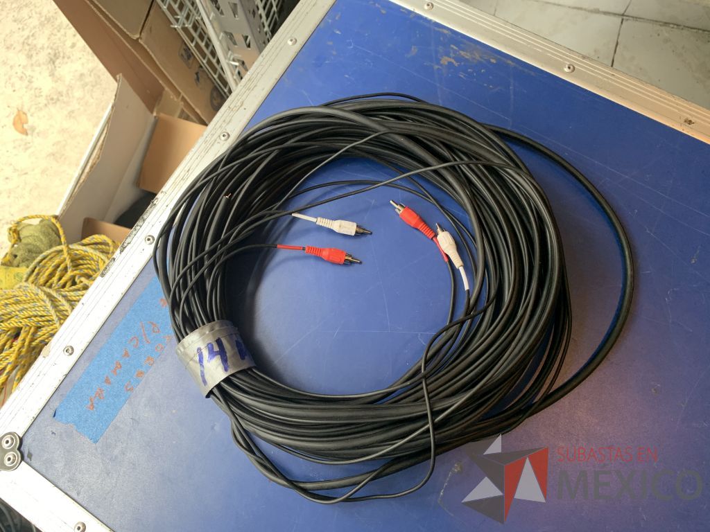 Lote 116 - 62 cables genericos RCA a varias terminales y varias medidas - Imagen 10