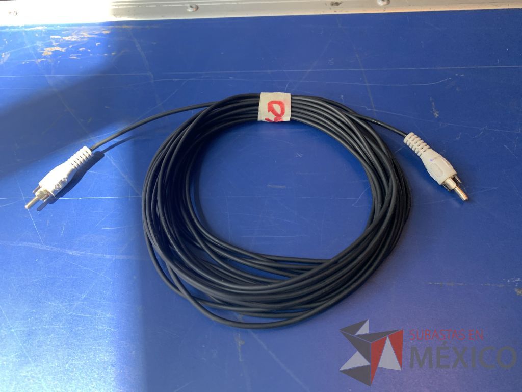 Lote 116 - 62 cables genericos RCA a varias terminales y varias medidas - Imagen 27