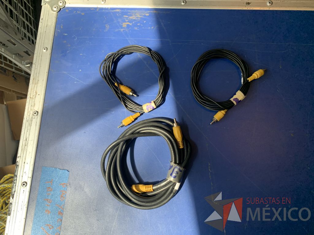 Lote 116 - 62 cables genericos RCA a varias terminales y varias medidas - Imagen 37