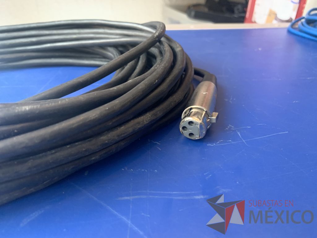 Lote 104 - 7 cables canon marca kramer 3 de 22 mts, 3 de 15 mts y 1 de 10 mts - Imagen 2
