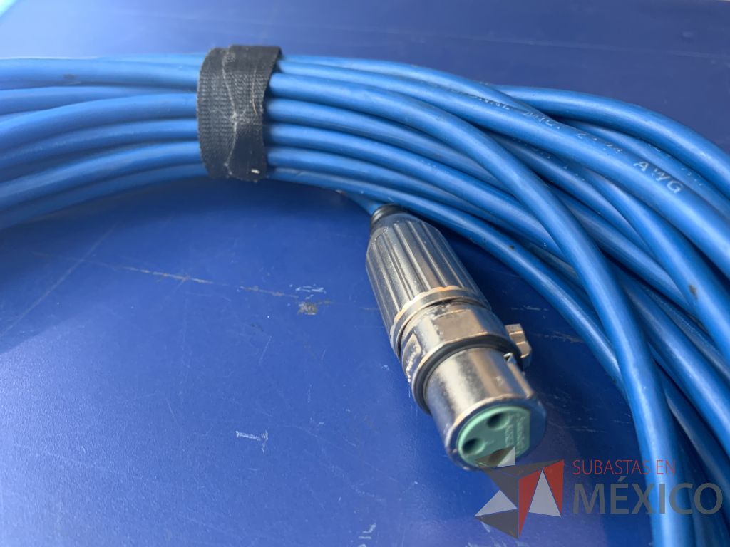 Lote 104 - 7 cables canon marca kramer 3 de 22 mts, 3 de 15 mts y 1 de 10 mts - Imagen 8