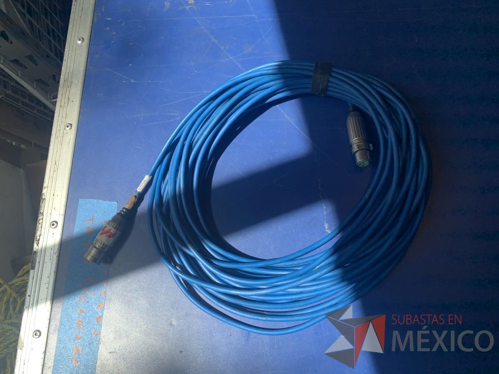 Lote 104 - 7 cables canon marca kramer 3 de 22 mts, 3 de 15 mts y 1 de 10 mts - Imagen 9
