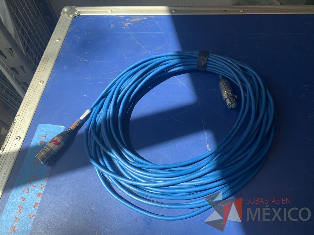 Lote 104 - 7 cables canon marca kramer 3 de 22 mts, 3 de 15 mts y 1 de 10 mts - Imagen 10