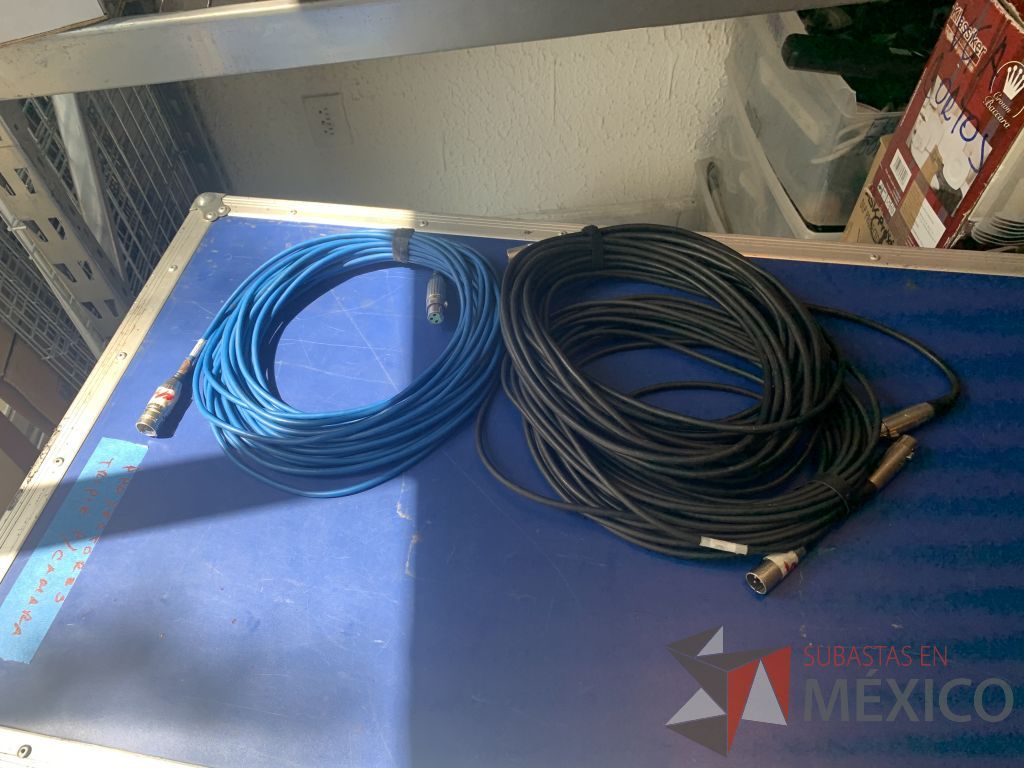 Lote 104 - 7 cables canon marca kramer 3 de 22 mts, 3 de 15 mts y 1 de 10 mts - Imagen 11