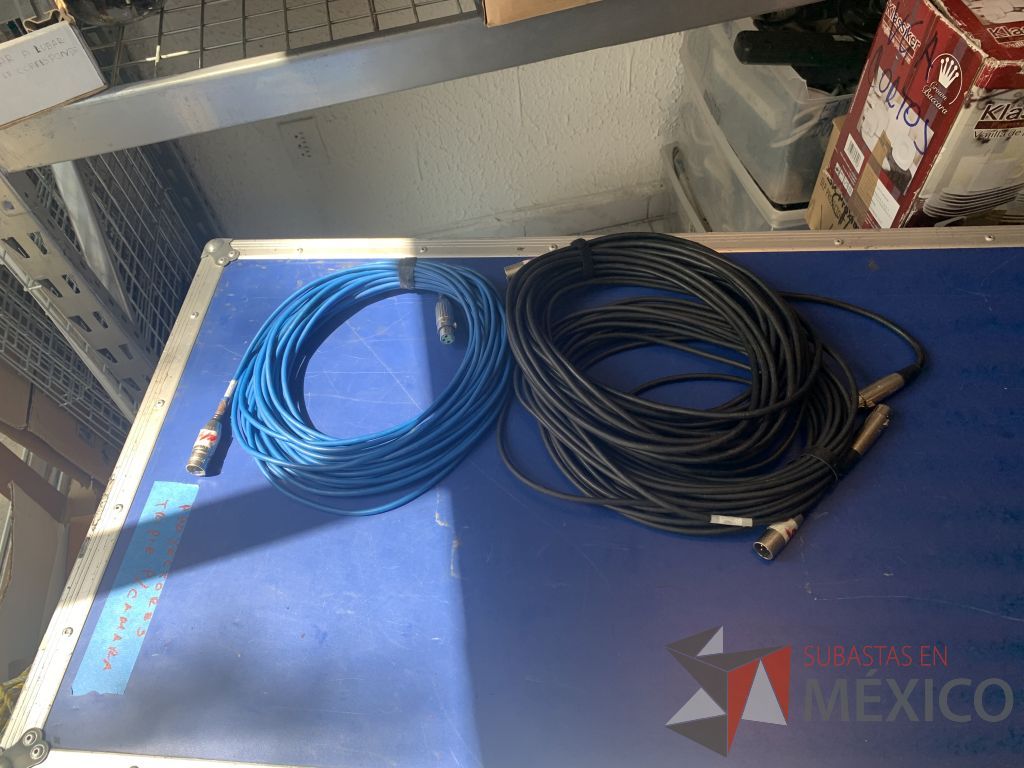 Lote 104 - 7 cables canon marca kramer 3 de 22 mts, 3 de 15 mts y 1 de 10 mts - Imagen 12