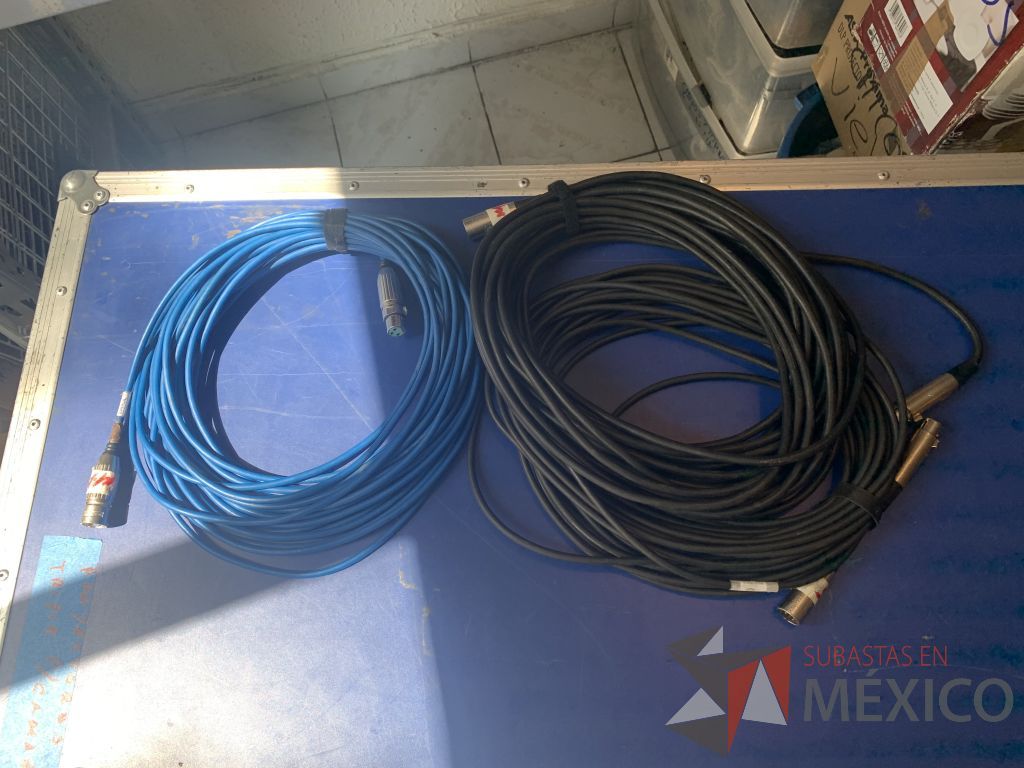Lote 104 - 7 cables canon marca kramer 3 de 22 mts, 3 de 15 mts y 1 de 10 mts - Imagen 13