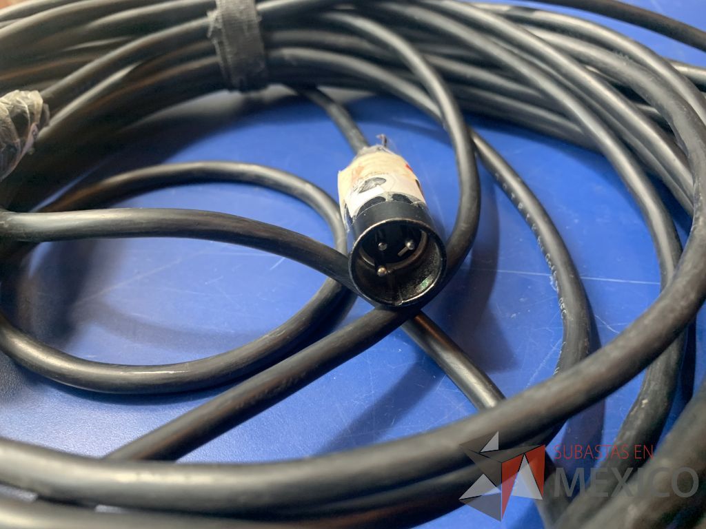 Lote 104 - 7 cables canon marca kramer 3 de 22 mts, 3 de 15 mts y 1 de 10 mts