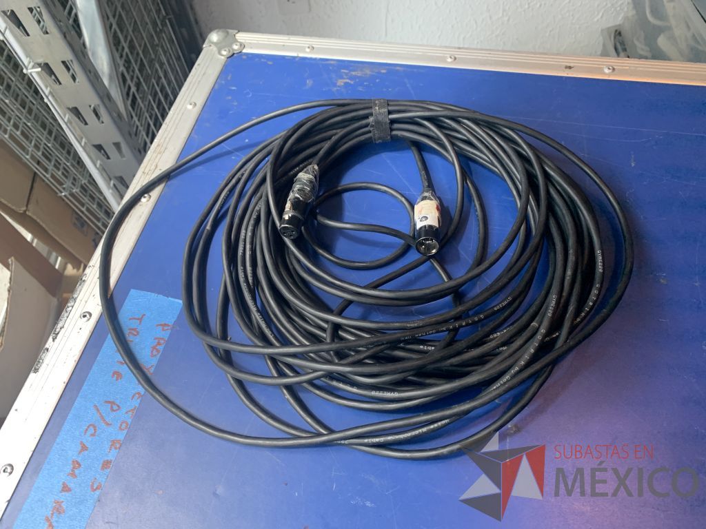 Lote 104 - 7 cables canon marca kramer 3 de 22 mts, 3 de 15 mts y 1 de 10 mts - Imagen 15