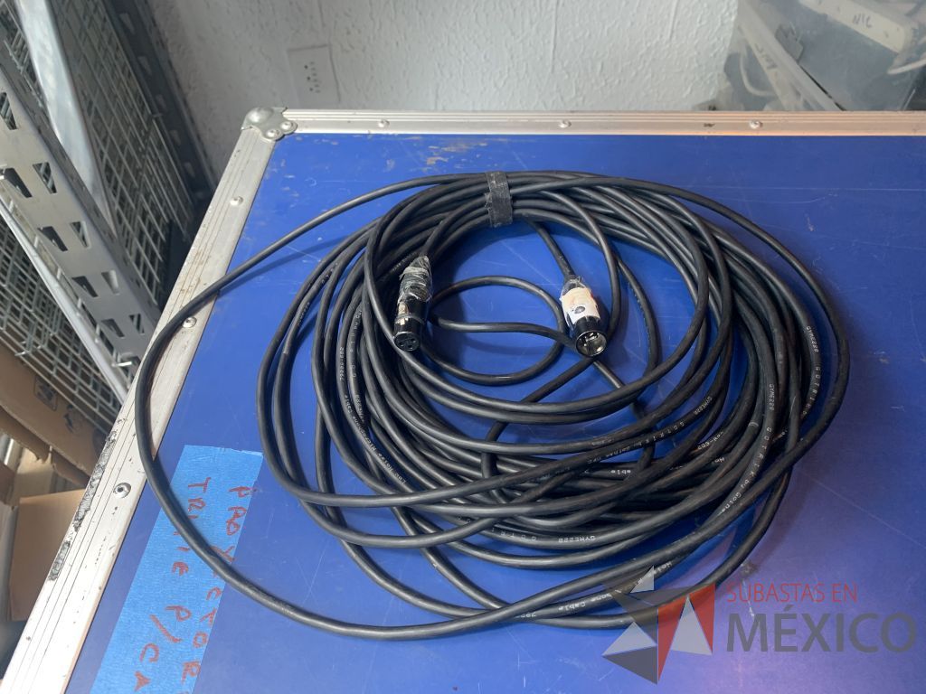 Lote 104 - 7 cables canon marca kramer 3 de 22 mts, 3 de 15 mts y 1 de 10 mts - Imagen 16