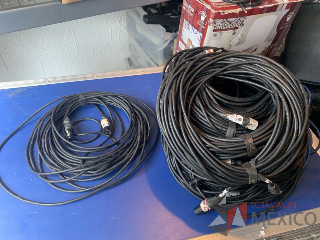 Lote 104 - 7 cables canon marca kramer 3 de 22 mts, 3 de 15 mts y 1 de 10 mts - Imagen 19