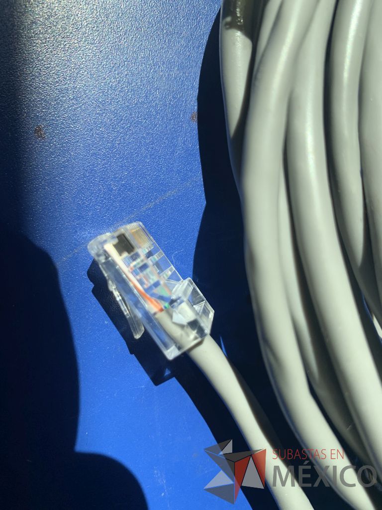 Lote 122 - 1/2 bobina de cable UTP 5E 160 mts aprox. Marca WAM y 39 cales gris de datos marca Cooper - Imagen 10