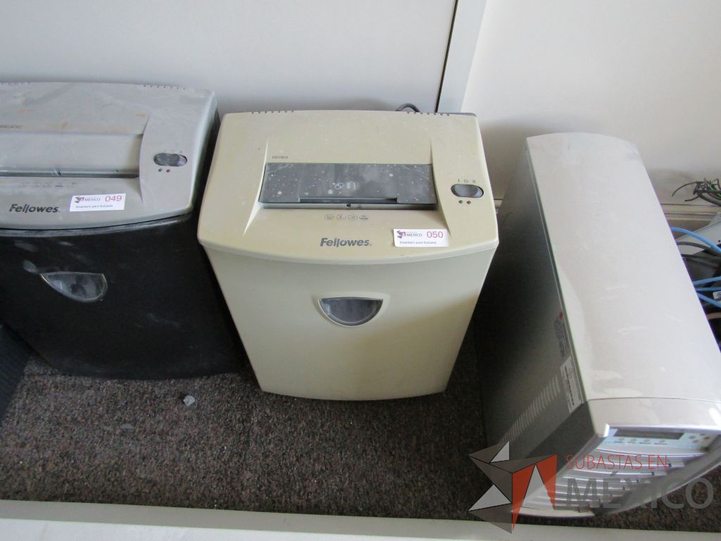Lote 066 - Trituradora de papel color Beige, Modelo: OD1500, Marca: Fellowes - Imagen 5