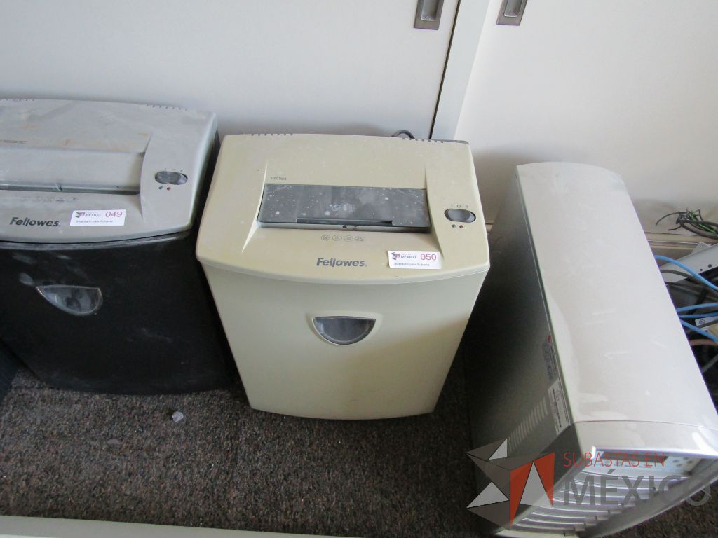 Lote 066 - Trituradora de papel color Beige, Modelo: OD1500, Marca: Fellowes - Imagen 6