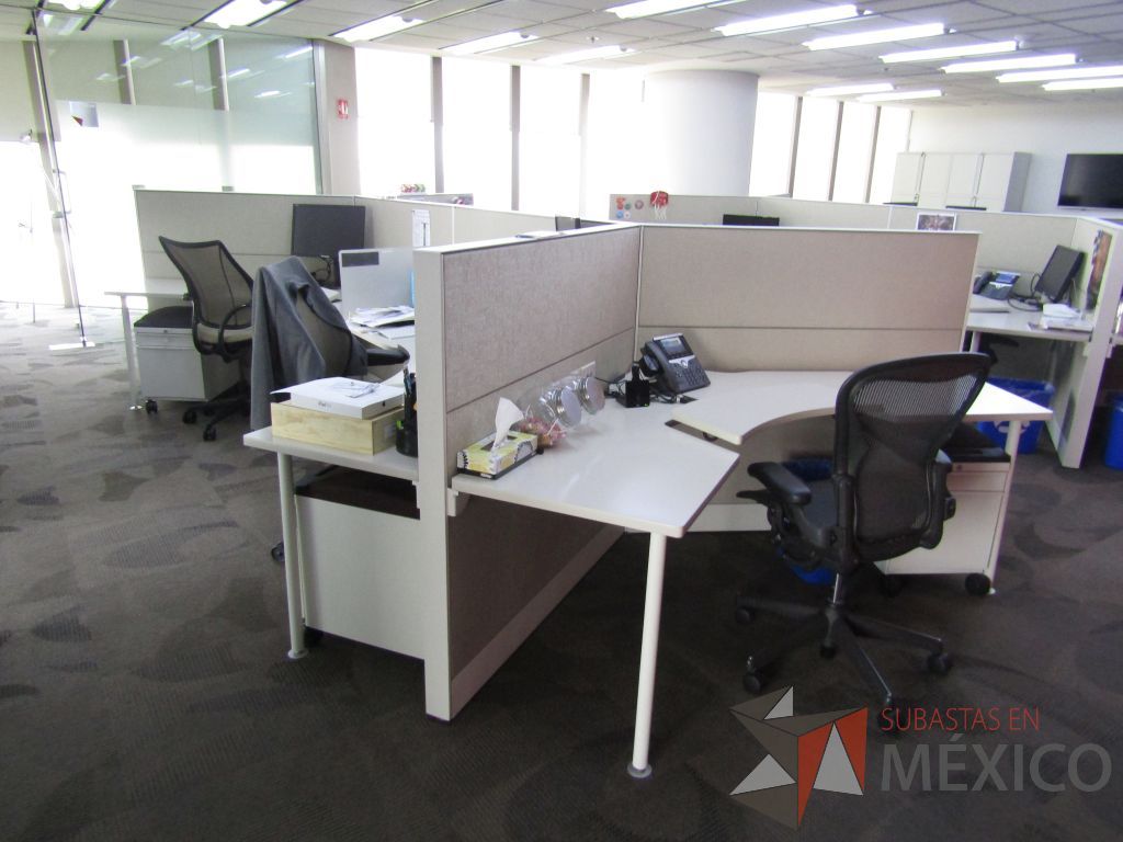 Lote 022 - Estación de trabajo para 6 personas marca Teknion - Imagen 8