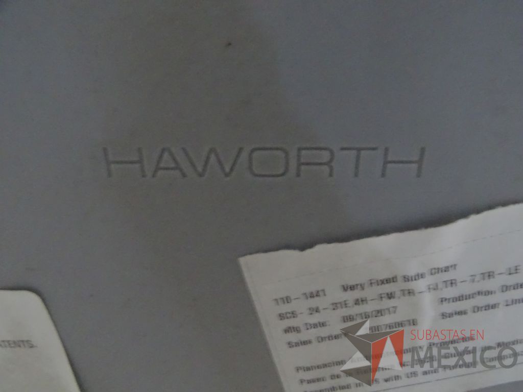 Lote 007 - Silla de visita con ruedas Haworth - Imagen 6