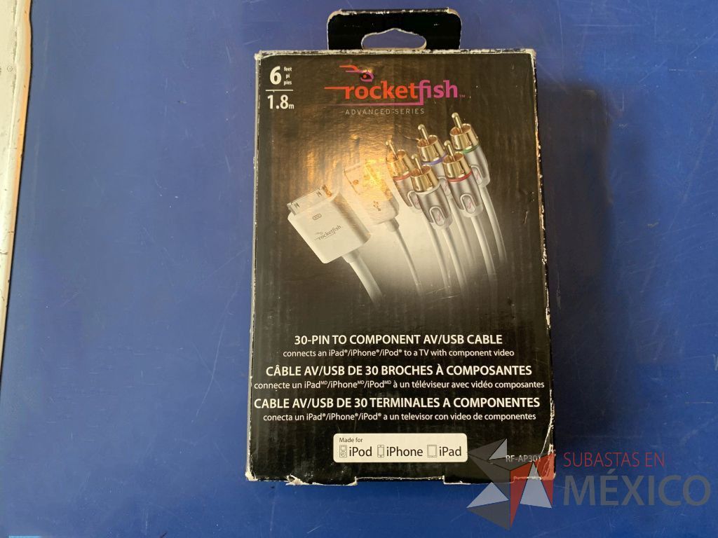 Lote 135 - 1 cable AV/USB p/IPAD,2 adaptadores minidisplay a VGA,1 adaptador VGA a IPOD,1 adaptador VGA a HDMI,6 divisores VGA de 2 vias. - Imagen 2
