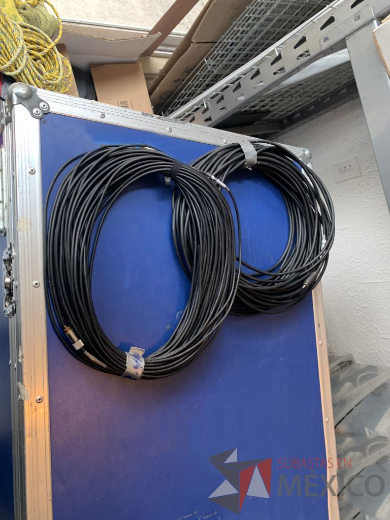 Lote 116 - 4 cables marca kramer RCA macho a macho 1 de 30 mts, 1 de 29 mts y 2 de 19 mts - Imagen 7