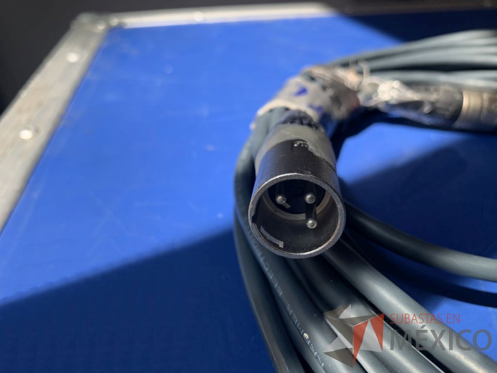 Lote 107 - 7 cables canon marca kramer 3 de 22 mts, 3 de 15 mts y 1 de 10 mts - Imagen 2