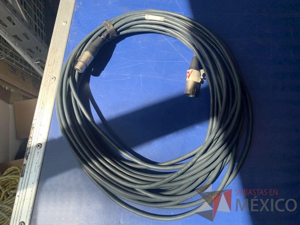 Lote 107 - 7 cables canon marca kramer 3 de 22 mts, 3 de 15 mts y 1 de 10 mts - Imagen 3