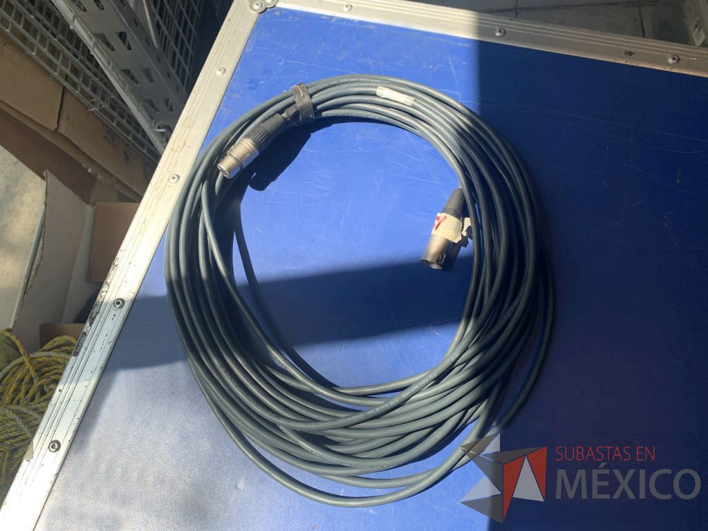 Lote 107 - 7 cables canon marca kramer 3 de 22 mts, 3 de 15 mts y 1 de 10 mts - Imagen 4