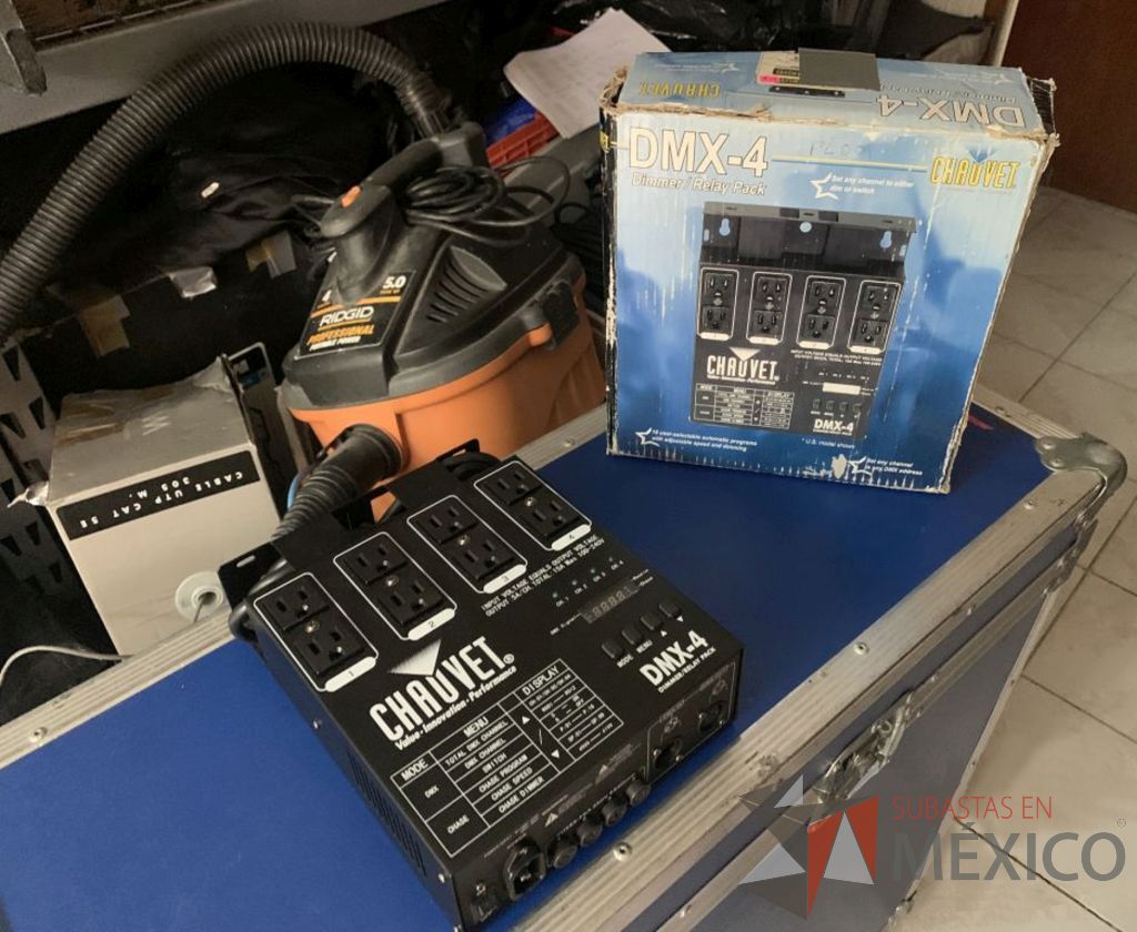 Lote 070 - Dimmer de Iluminación Chauvet mod. DMX4, 4-channel dimmer/switch