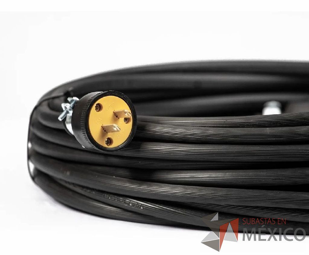 Lote 127 - 4 extensiones electricas cable uso rudo 2x12 de 50.00 mts. - Imagen 2