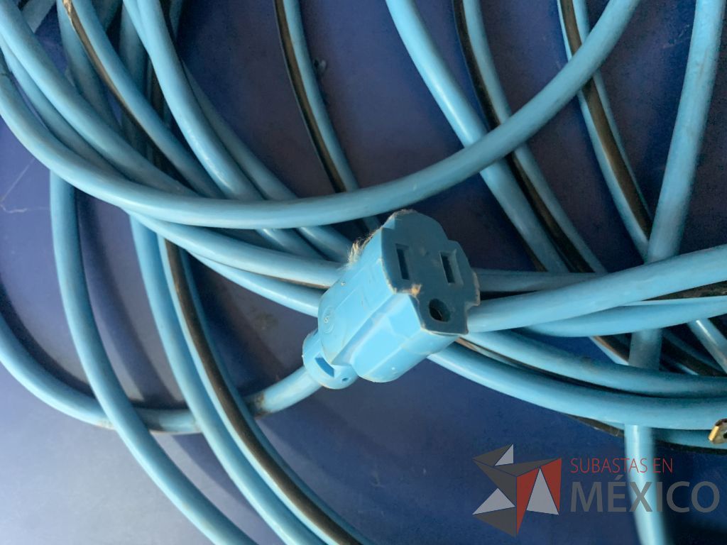 Lote 131 - 22 extensiones electrica azul marca Conecel 3x16 de 15 mts. - Imagen 5