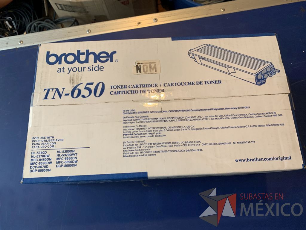 Lote 148 - 2 cartuchos de toner marca brother TN650 y 1 cartucho de toner marca brother TN350 nuevos en empaque original - Imagen 2