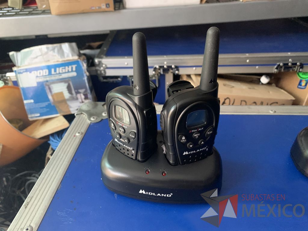 Lote 144 - 3 audífonos orejera marca Pionner y 2 juegos de Walkie Talkie marca Midland - Imagen 11