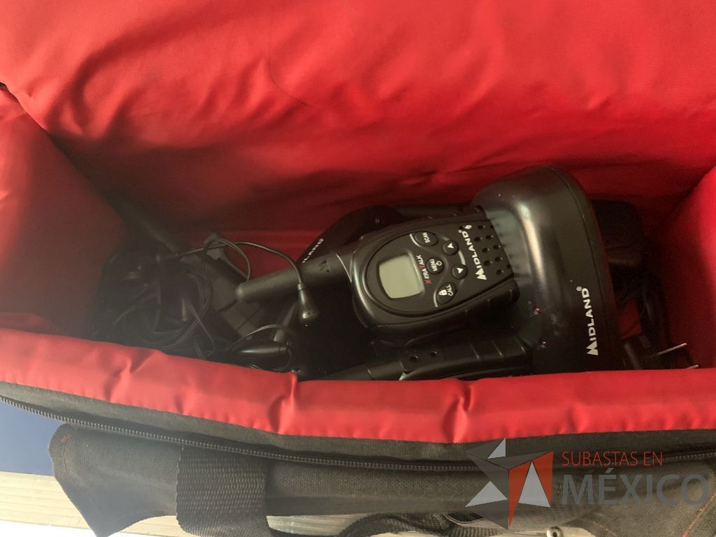 Lote 144 - 3 audífonos orejera marca Pionner y 2 juegos de Walkie Talkie marca Midland - Imagen 19