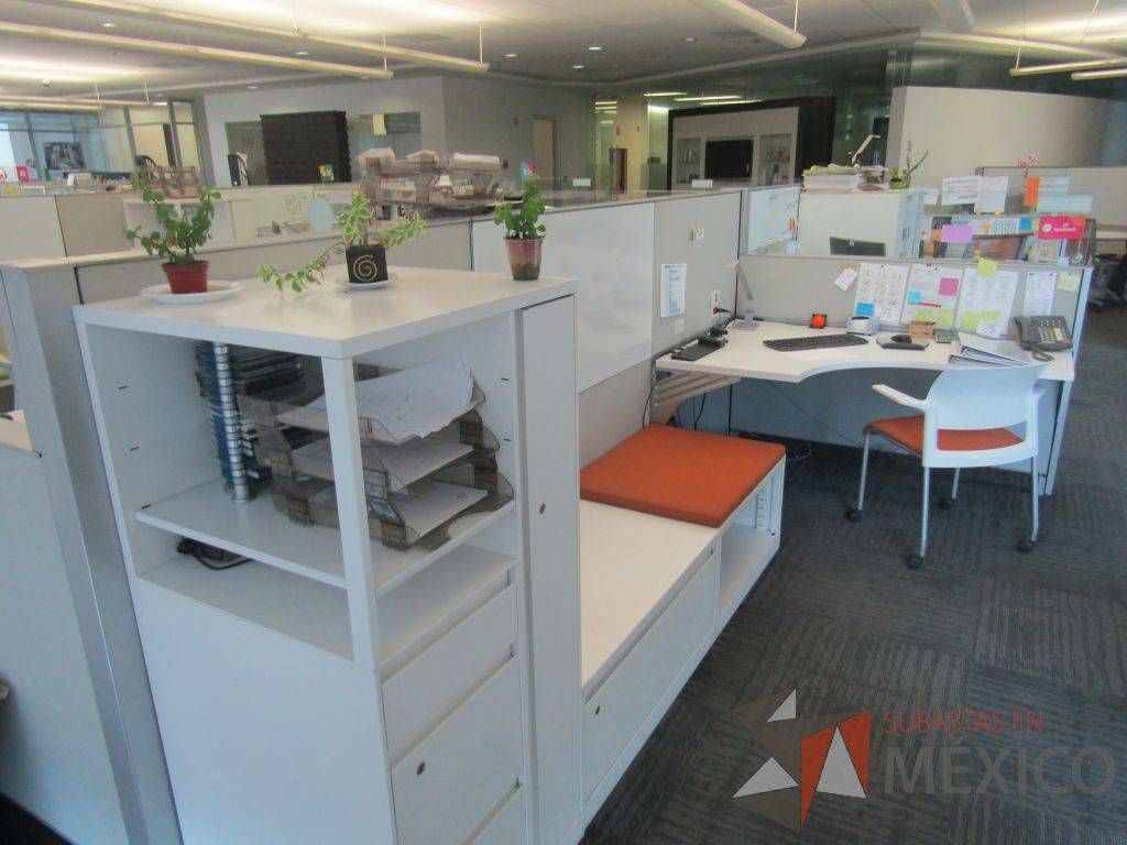 Lote 009 - Estación de trabajo para 6 personas, 2 credenza de 1 cajón,1 espacio para documentos - Imagen 12