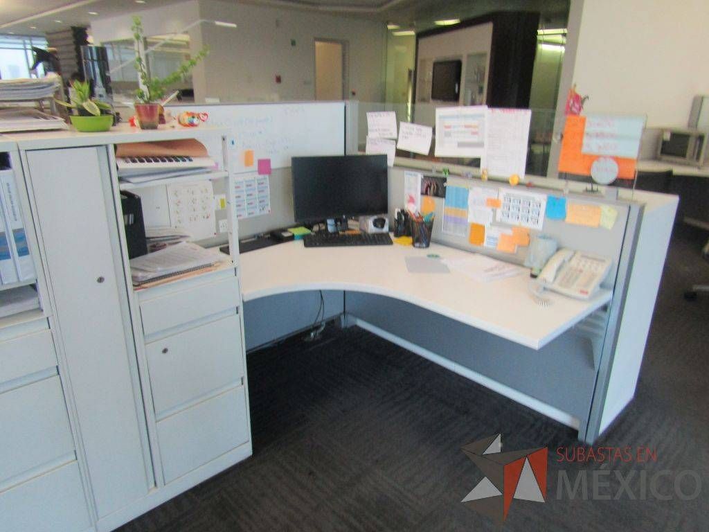 Lote 009 - Estación de trabajo para 6 personas, 2 credenza de 1 cajón,1 espacio para documentos - Imagen 17