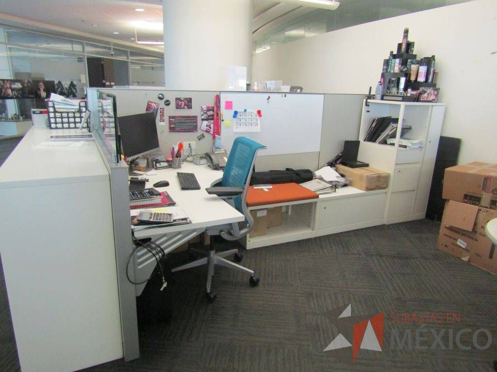 Lote 099 - Estación de trabajo para 3 personas, 1 credenza de 1 cajón,1 espacio para documentos - Imagen 5