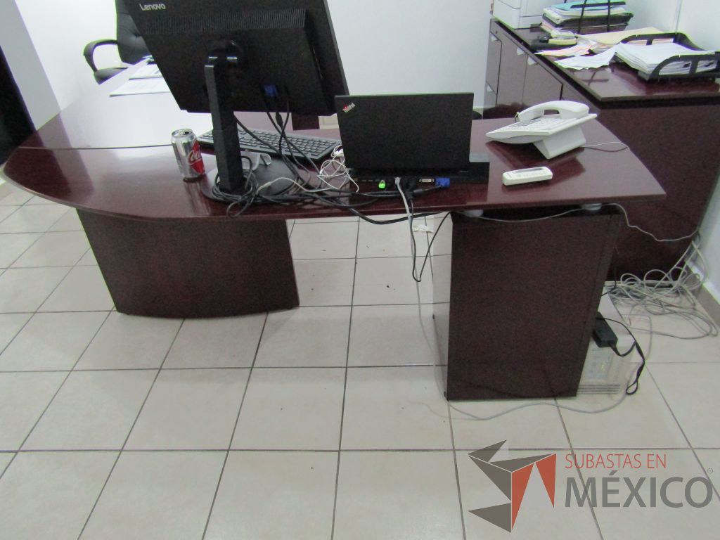 Escritorio para 1 persona en escuadra con archivero de pedestal de 3 cajones - Imagen 12