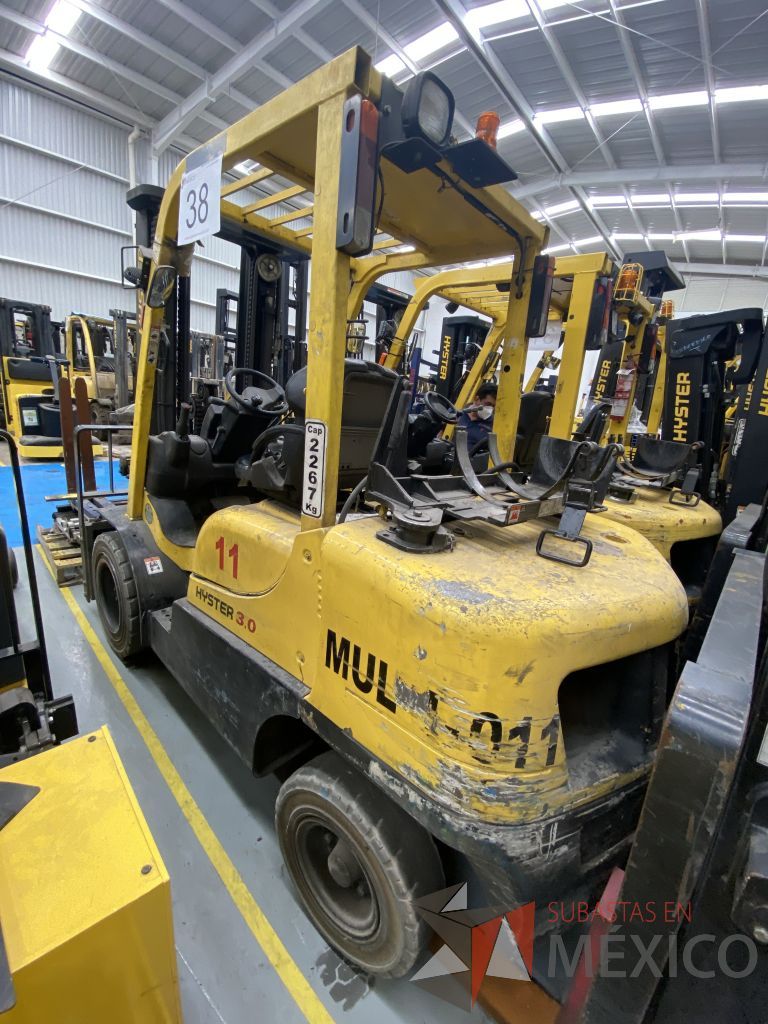 Lote 018 - Montacargas Hyster H3.0XT, Contrabalanceado, Combustión Gas, Año 2016 - Imagen 16